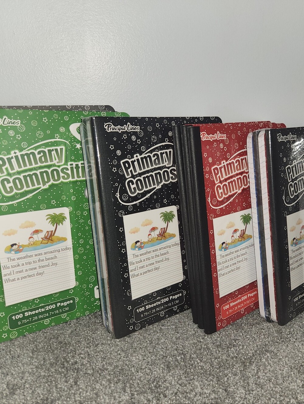 Primary Composition Notebooks - Assorted Colors (19 Pack) - Picture 2 of 13